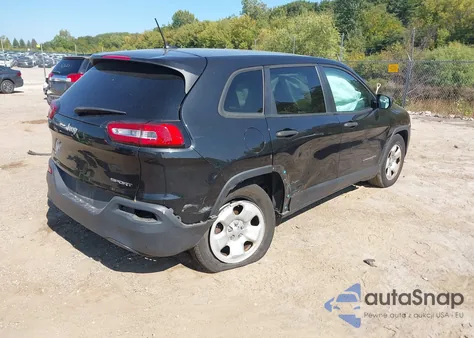 2016 Jeep Cherokee Sport из США, поврежденный, VIN 1C4PJMAB4GW313854